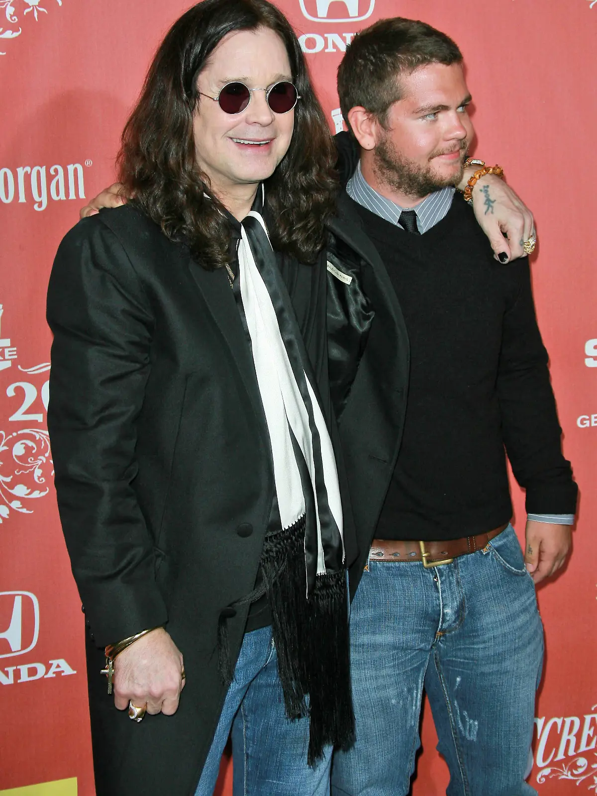 Ozzy Osbourne and Jack Osbourne at Spike Tv's Scream 2007. Greek Theatre, Hollywood, CA. 10-19-07