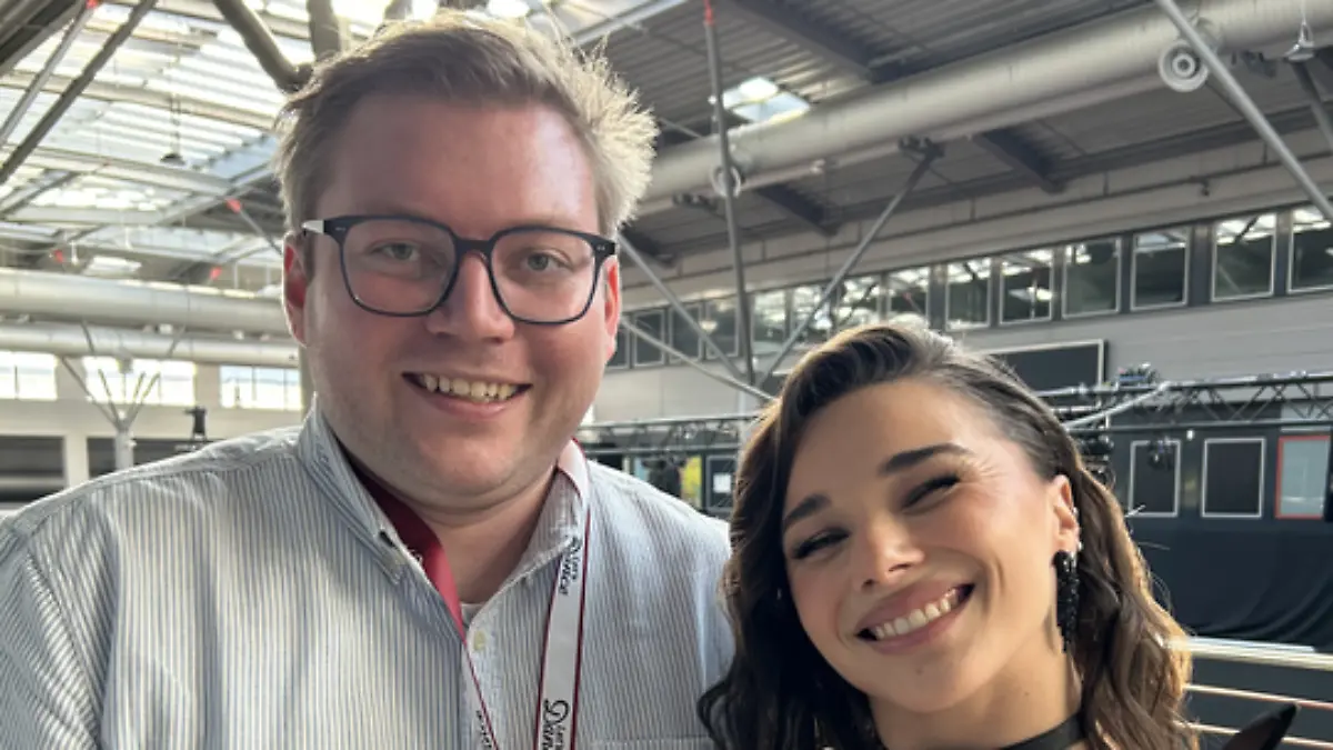 RTL-Reporter Kai Franzke Jr. traf Anastasia Maruster bei den Proben zum Interview. 