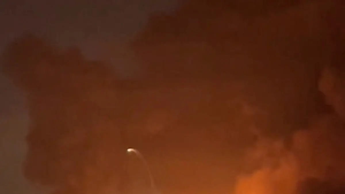 Heavy fire and smoke in the direction of Mehrabad Airport, amid the U.S.-Israeli conflict with Iran, in Tehran, Iran this screen grab obtained from a social media video released March 7, 2026. Social Media/via REUTERS  THIS IMAGE HAS BEEN SUPPLIED BY A THIRD PARTY. NO RESALES. NO ARCHIVES. NEWS USE ONLY.  VERIFICATION: Buildings, building shape, road layout, parking area, and signages match satellite and file images Date not verified but no older version of the footage was found posted online before March 7 NASA FIRMS detected thermal activity in Tehran’s Mehrabad Airport at 1:50 a.m. on March 7 local time (10:20 p.m. GMT, March 6) Iran’s semi-official news agency Tasnim reported that heavy air attacks hit Tehran’s Mehrabad Airport on March 7