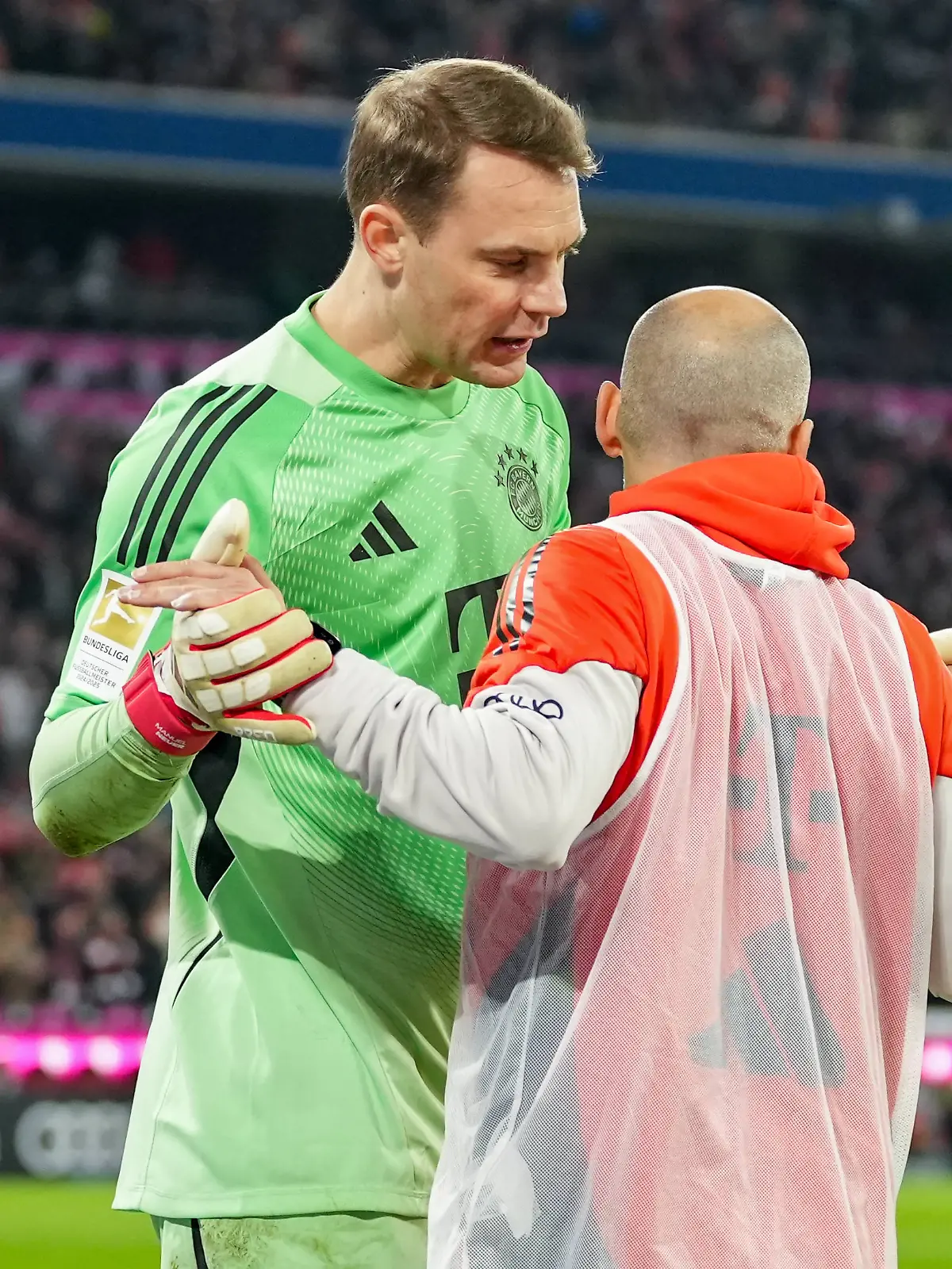 Fussball: Deutschland: 1. Bundesliga 2025/2026 - 25. Spieltag, 06.03.2026 - FC Bayern München vs. Borussia Mönchengladbach Allianz Arena, München Manuel Neuer 1, FC Bayern München *** Soccer Germany 1 Bundesliga 2025 2026 25 Matchday, 06 03 2026 FC Bayern Munich vs Borussia Mönchengladbach Allianz Arena, Munich Manuel Neuer 1, FC Bayern Munich Copyright: xValentinxDomgjonix