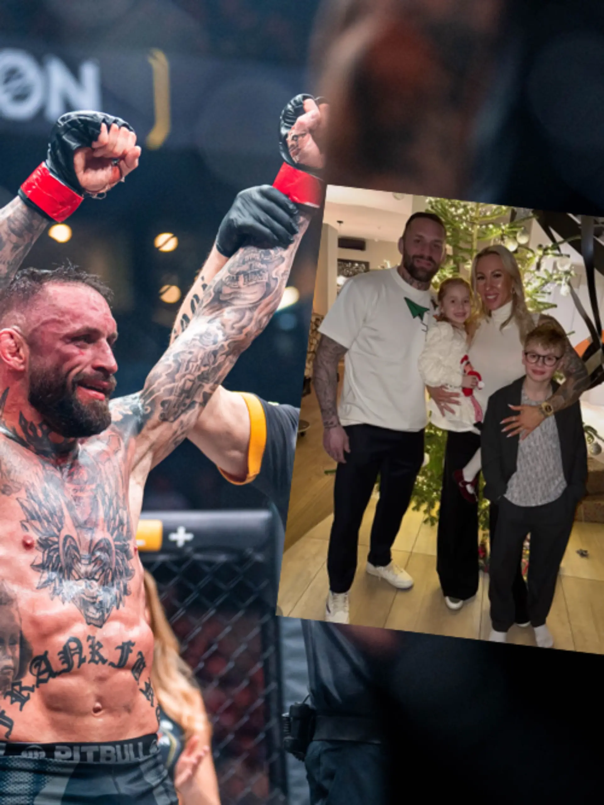 Bild zu: "MMA-Star Christian Eckerlin: So rührend gratulierten mir meine Kinder"