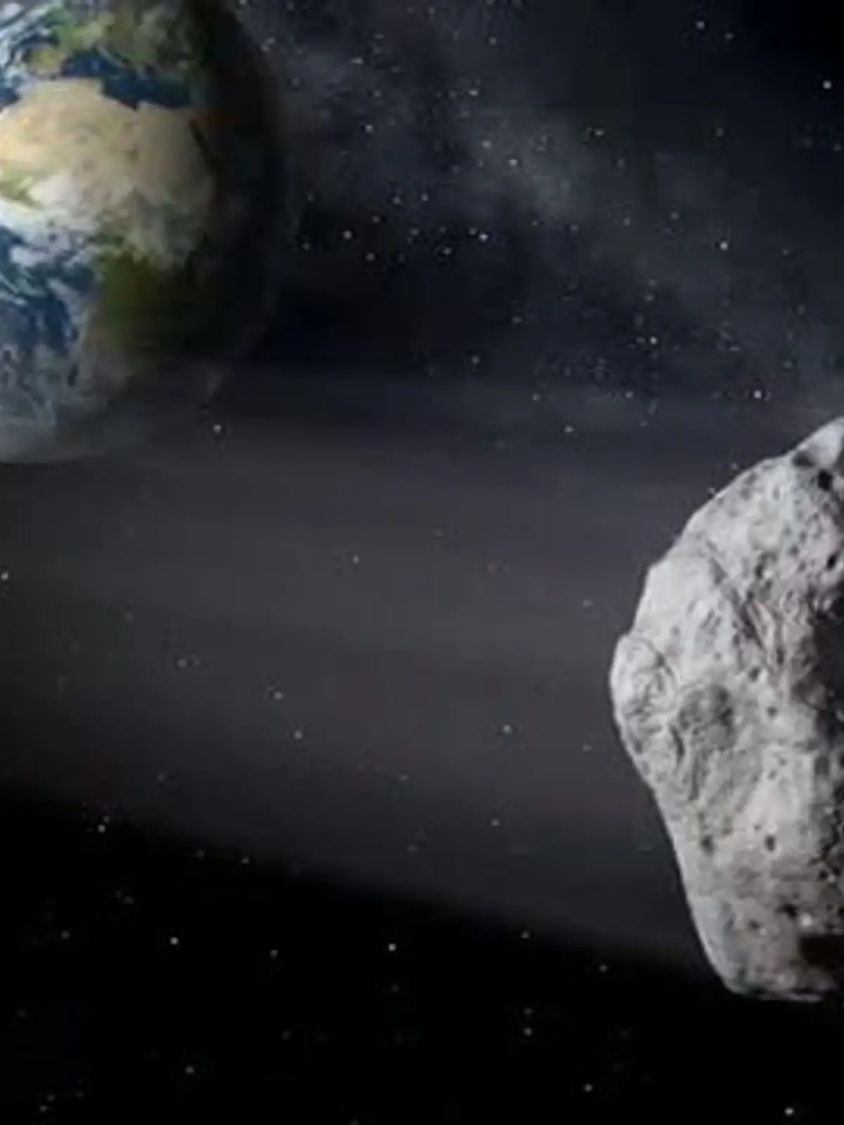 Der Asteroid 2024 YR4 könnte der Erde im Jahr 2032 gefährlich nahe kommen. (Symbolbild)