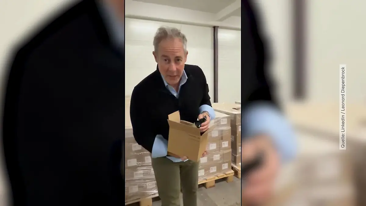 Ex-RTL-Moderator beklaut 32 Paletten Seife gestohlen