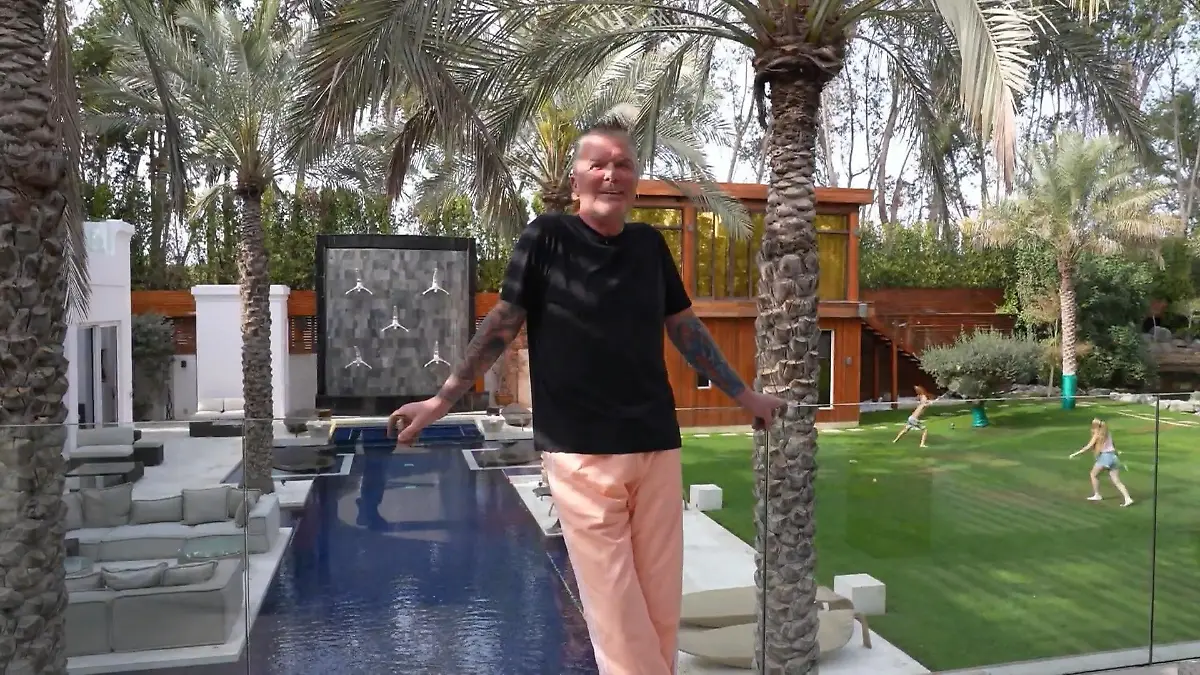 Georgina Fleur schickt Prinz Marcus von Anhalt zu Tochter nach Dubai Prominenter Babysitter