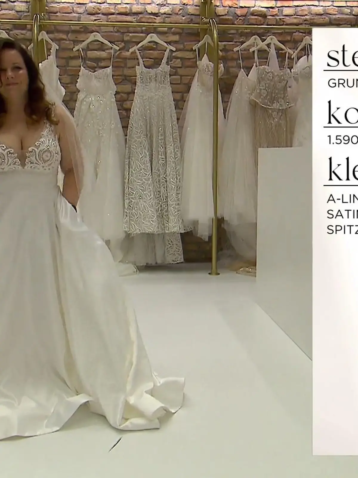 Bild zu: "Braut Steffi hat ihr Kleid gefunden"