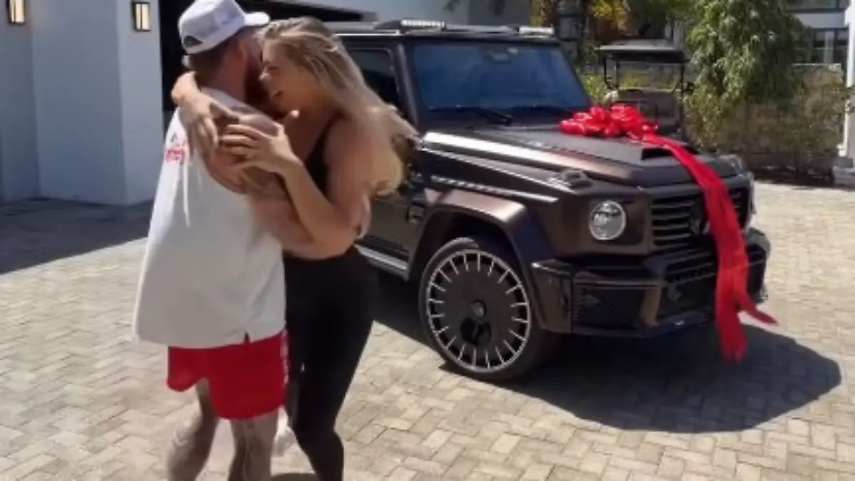 Jake Paul und Jutta Leerdam