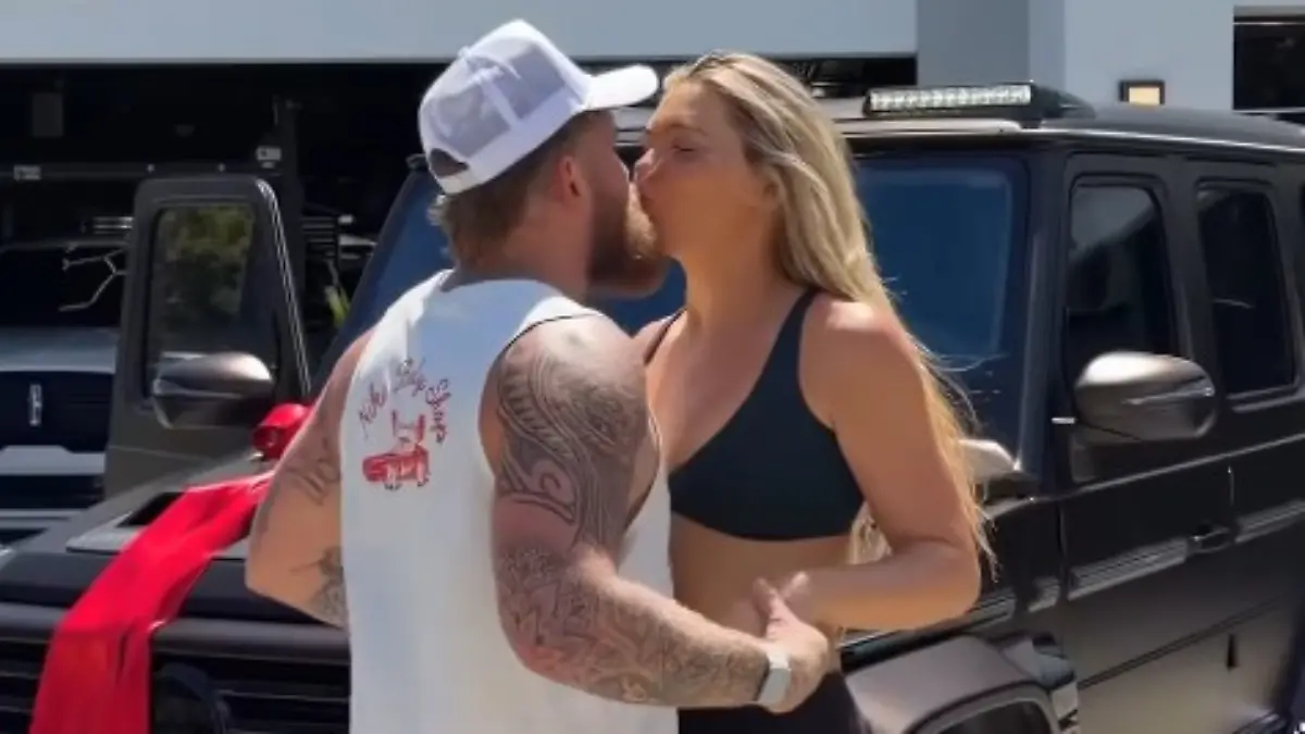 Jake Paul und Jutta Leerdam