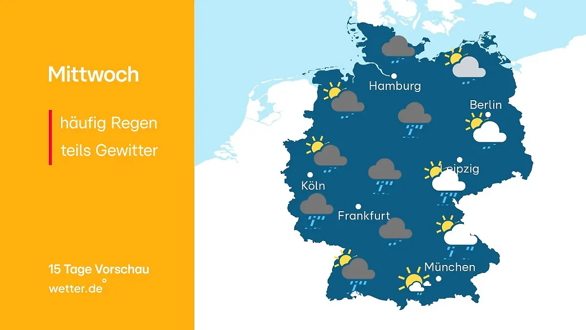 Jetzt kommt der Wetterumschwung! Sonne macht Pause