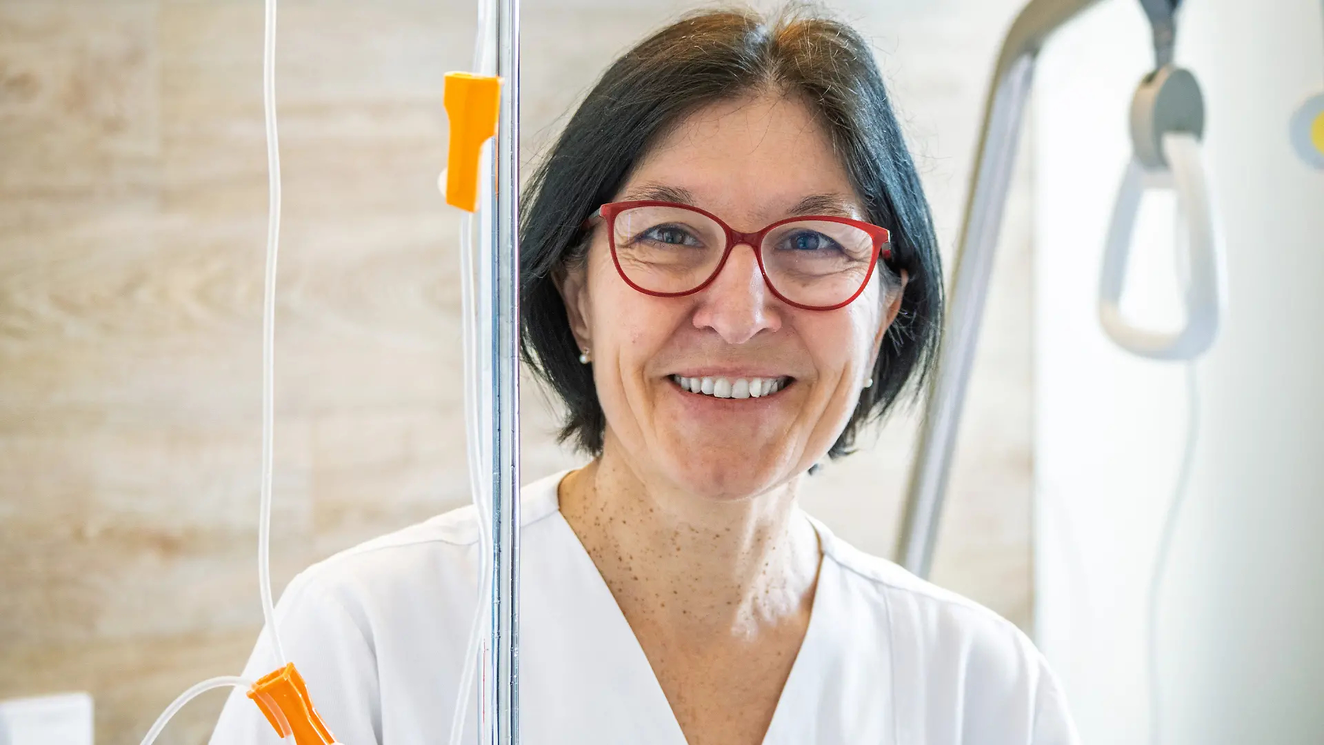 Frau Morgant auf der Palliativestation