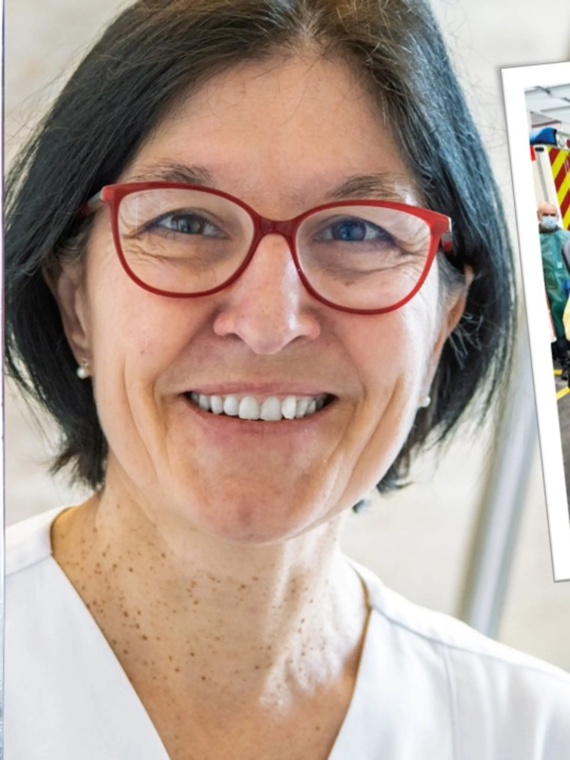 Esteban und seine Mutter bei der Verlegung nach Lausanne und Frau Morgant auf der Palliativestation