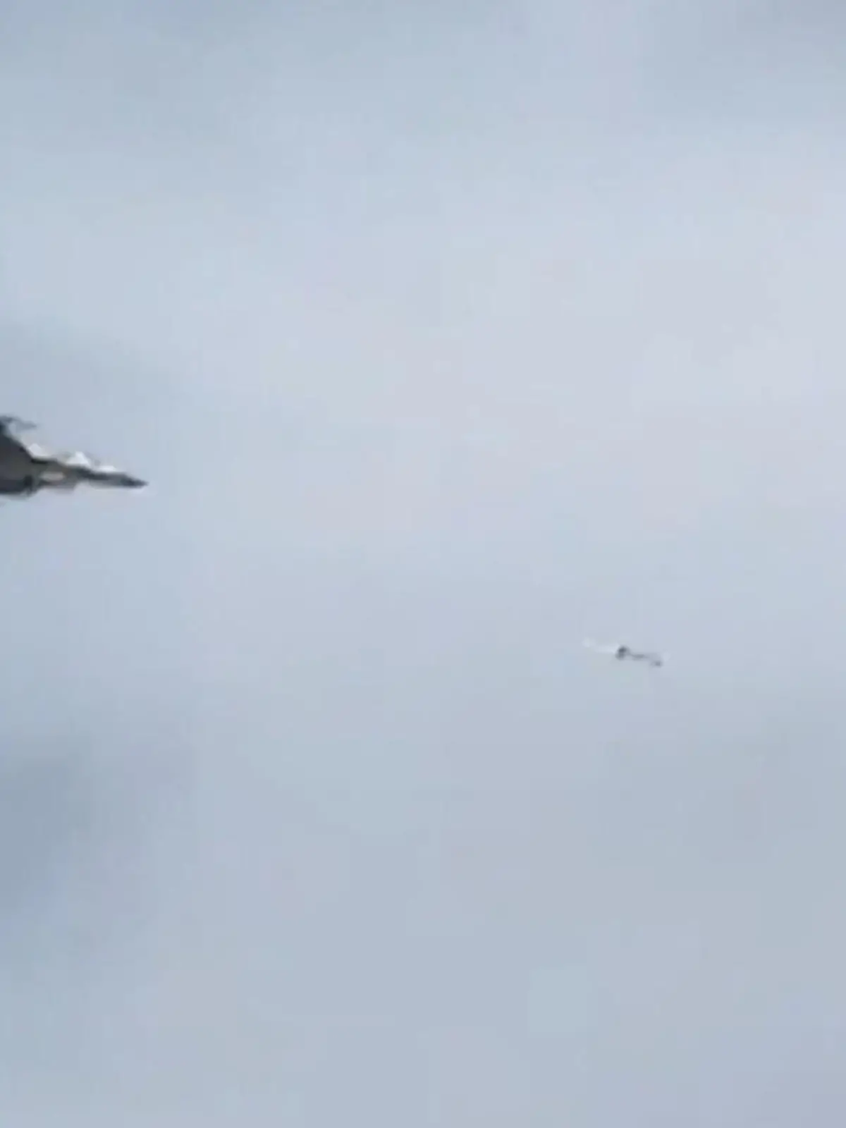 Bild zu: "Luftkampf über Traumstrand! Touristen filmen Drohnen-Jagd über Dubai"