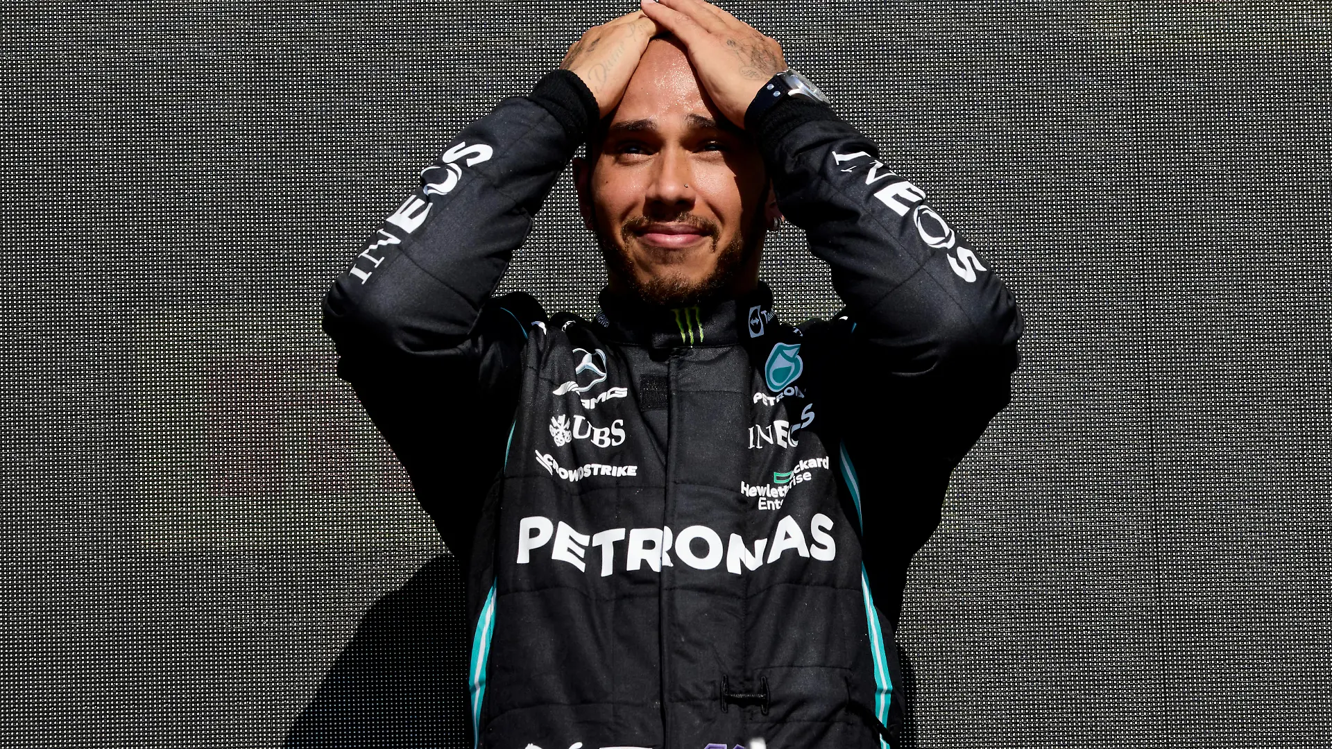 F1 Grand Prix of Great Britain 44 Lewis Hamilton GBR, Mercedes-AMG Petronas F1 Team, F1 Grand Prix of Great Britain at Silverstone Circuit on July 18, 2021 in Silverstone, United Kingdom. Photo by Steve Etherington for Mercedes-Benz Grand Prix Ltd./Daimler AG/FIA Pool via HOCH ZWEI Silverstone United Kingdom *** F1 Grand Prix of Great Britain 44 Lewis Hamilton GBR, Mercedes AMG Petronas F1 Team , F1 Grand Prix of Great Britain at Silverstone Circuit on July 18, 2021 in Silverstone, United Kingdom Photo by Steve Etherington for Mercedes Benz Grand Prix Ltd Daimler AG FIA Pool via HOCH ZWEI Silverstone United Kingdom Poolfoto HOCH ZWEI/Pool/Daimler AG ,EDITORIAL USE ONLY