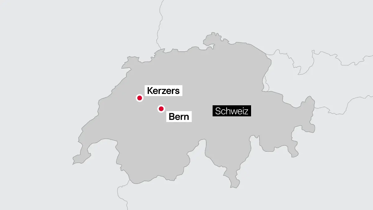 Die Katastrophe ereignete sich im Ort Kerzers