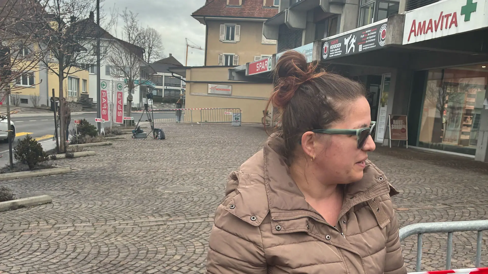Vanessa Liuzzi ist nach dem Busbrand in Kerzers schockiert.
