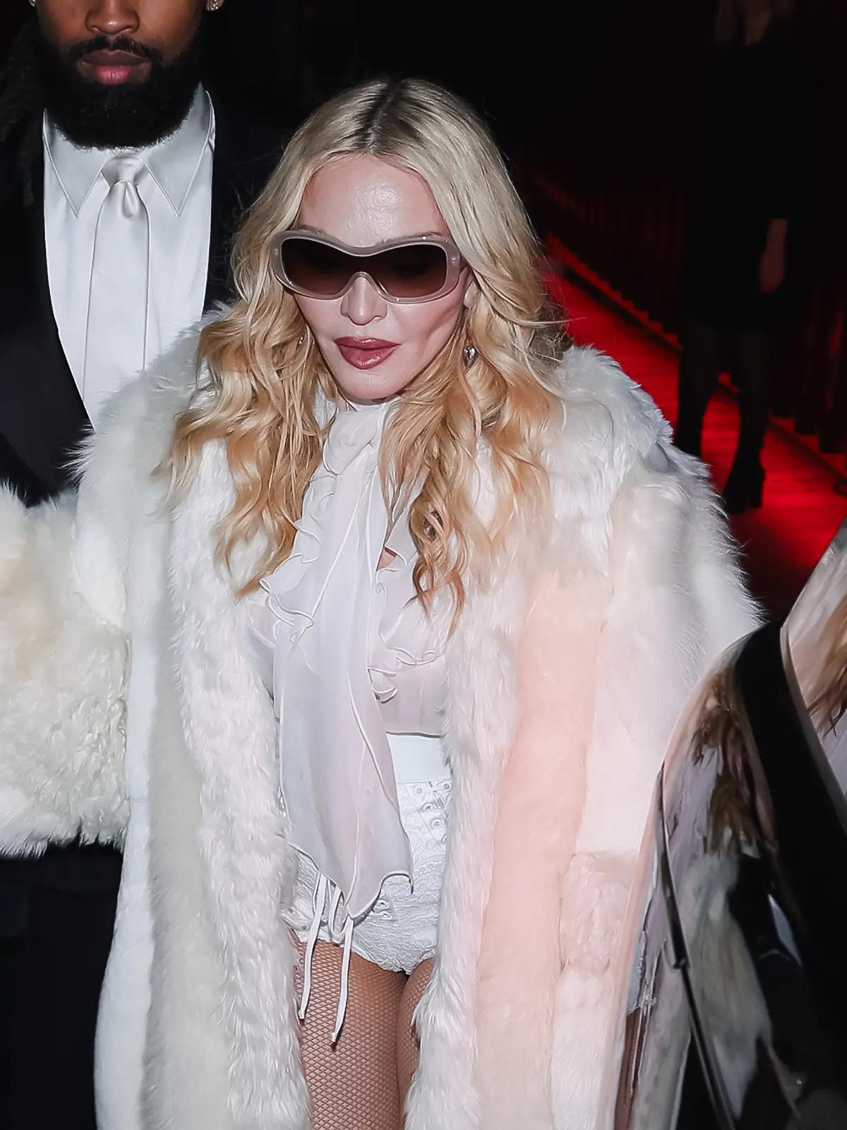 Milan, Italy: Milan, Milan Fashion Week Womenswear Fall/Winter 2026/2027 - Women's Fashion, Fall/Winter 2026/2027 - Dolce & Gabbana Party - Guest Arrivals. Pictured: Madonna (American singer-songwriter and actress) (Credit Image: © Alessandro Bremec/IPA via ZUMA Press