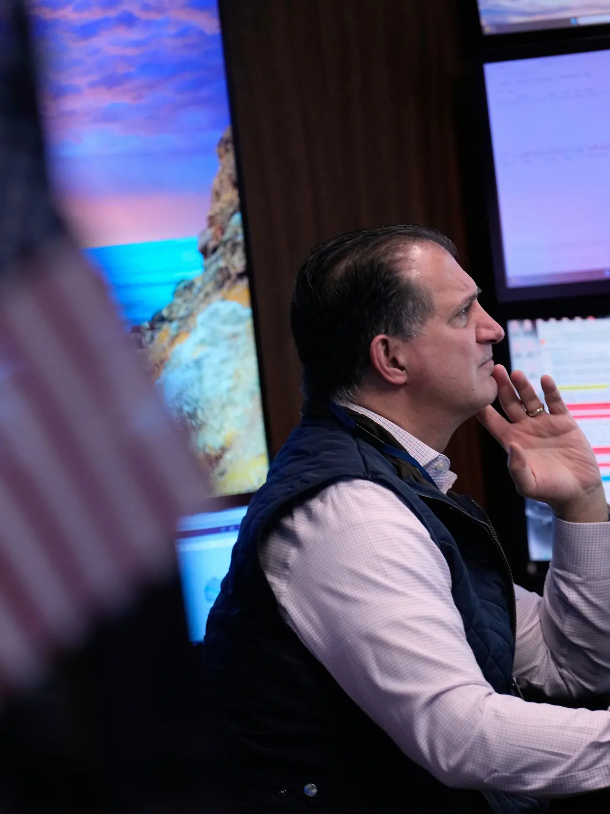 Traders work on the floor at the New York Stock Exchange in New York, Tuesday, March 10, 2026. (AP Photo/Seth Wenig)