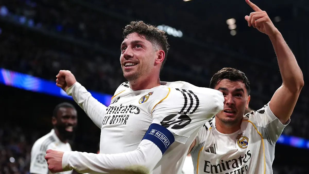 Hattrick von Valverde: Real Madrid schlägt Man City deutlich