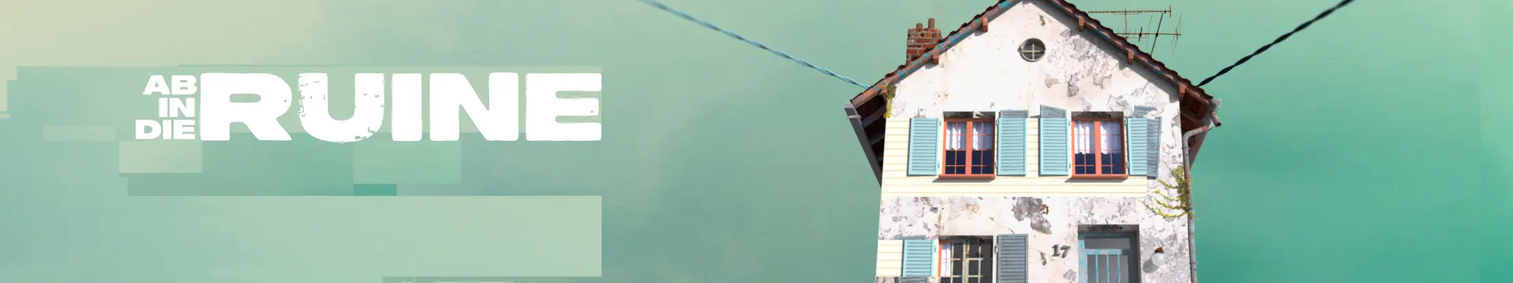 Ab in die Ruine Banner Desktop