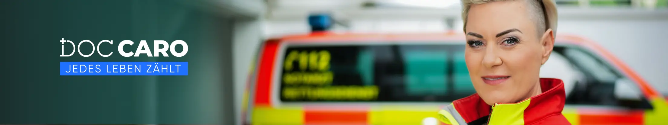 Doc Caro - Jedes Leben zählt Banner Desktop