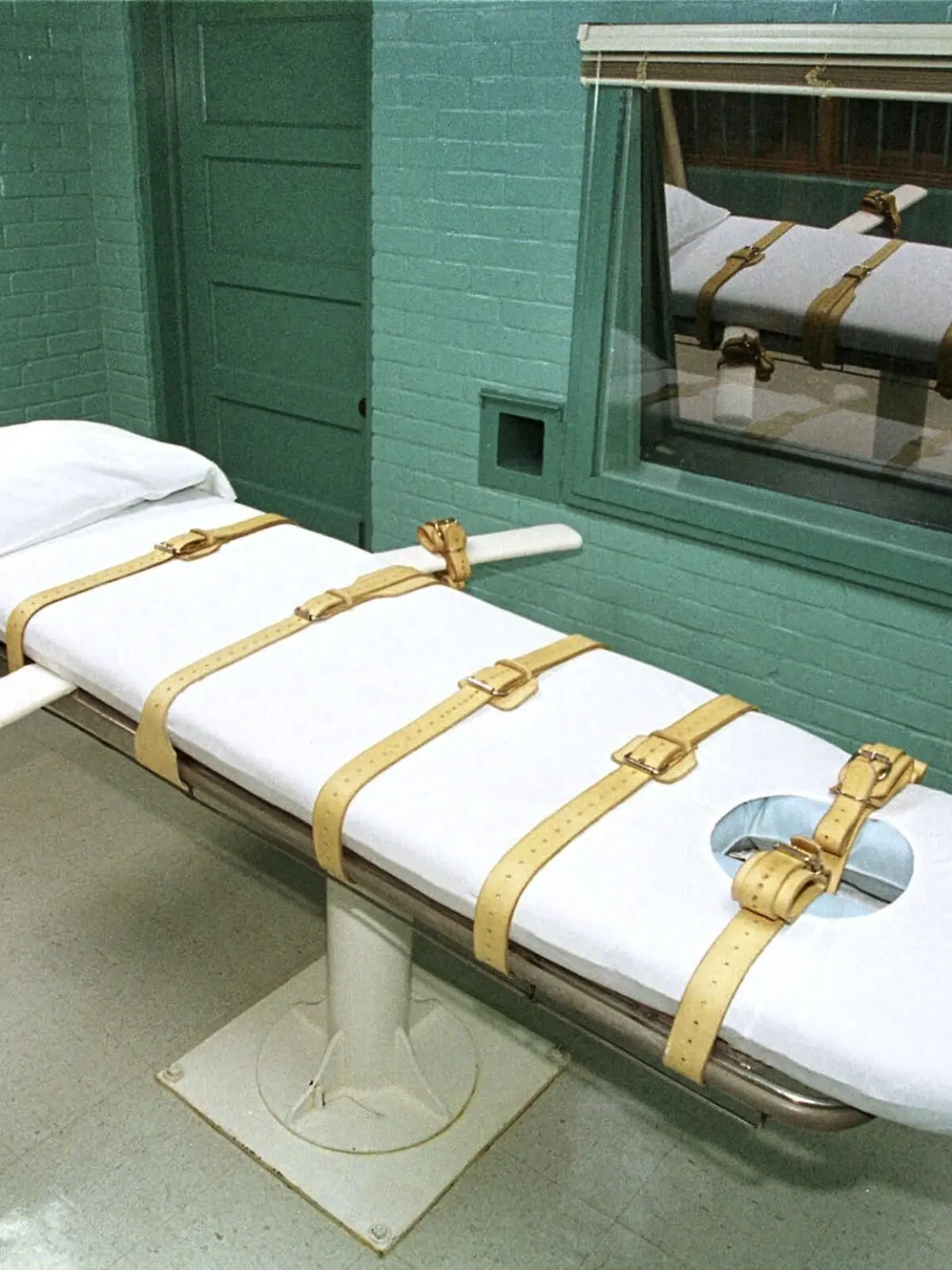 ARCHIV - Die Todeszelle des berüchtigten Huntsville-Gefängnisses. Im US-Bundesstaat Missouri ist ein 55 Jahre alter verurteilter Mörder per Giftspritze hingerichtet worden. (zu dpa: «55-Jähriger in USA hingerichtet - Zweifel an Schuld») +++ dpa-Bildfunk +++