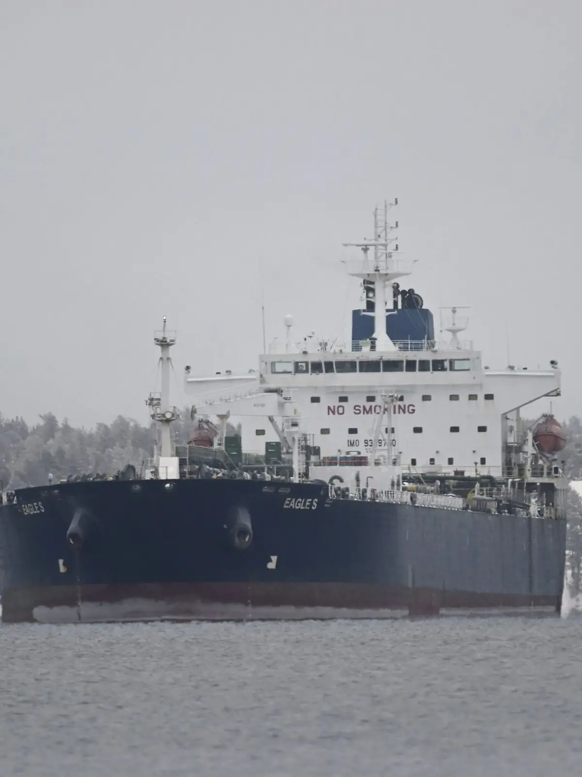 Der auf den Cookinseln registrierte Öltanker Eagle S wird der russischen Schattenflotte zugerechnet. (Archivbild)