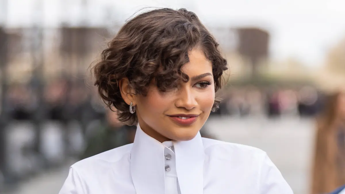 Schauspielerin Zendaya bei der Paris Fashion Week.