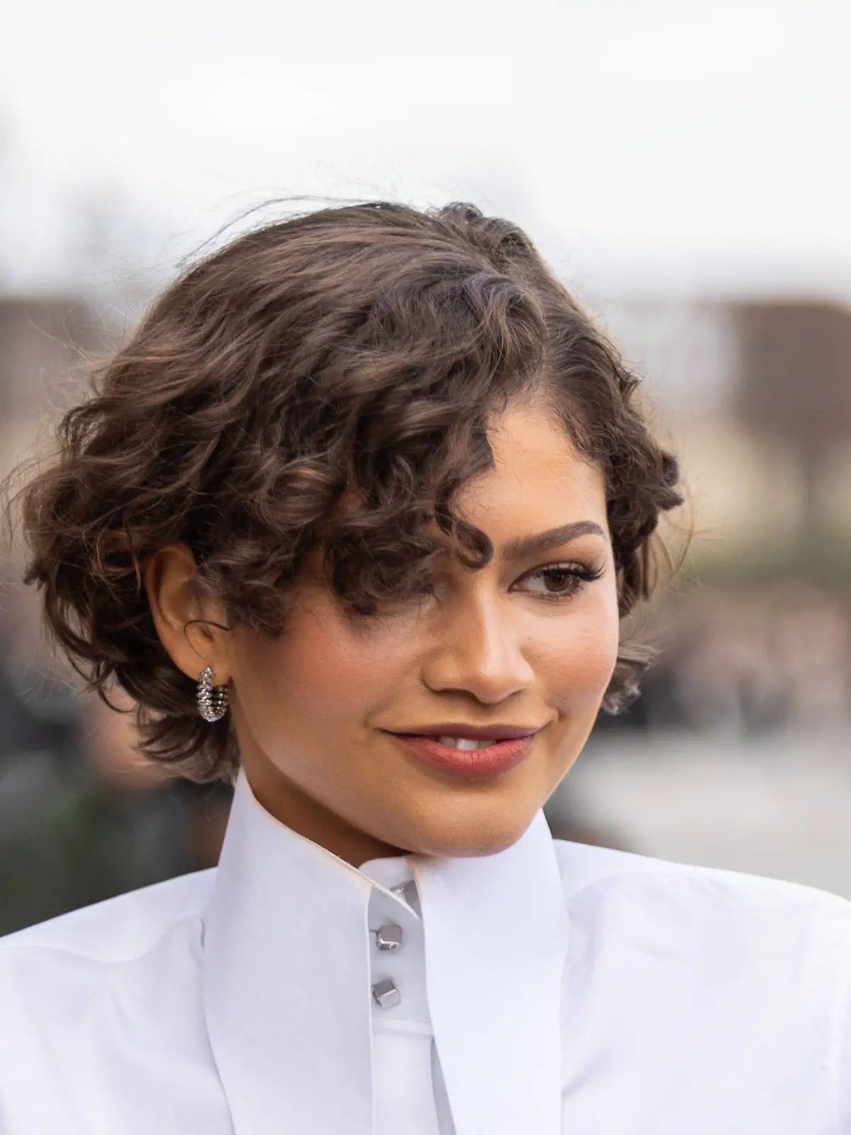 Schauspielerin Zendaya bei der Paris Fashion Week. 