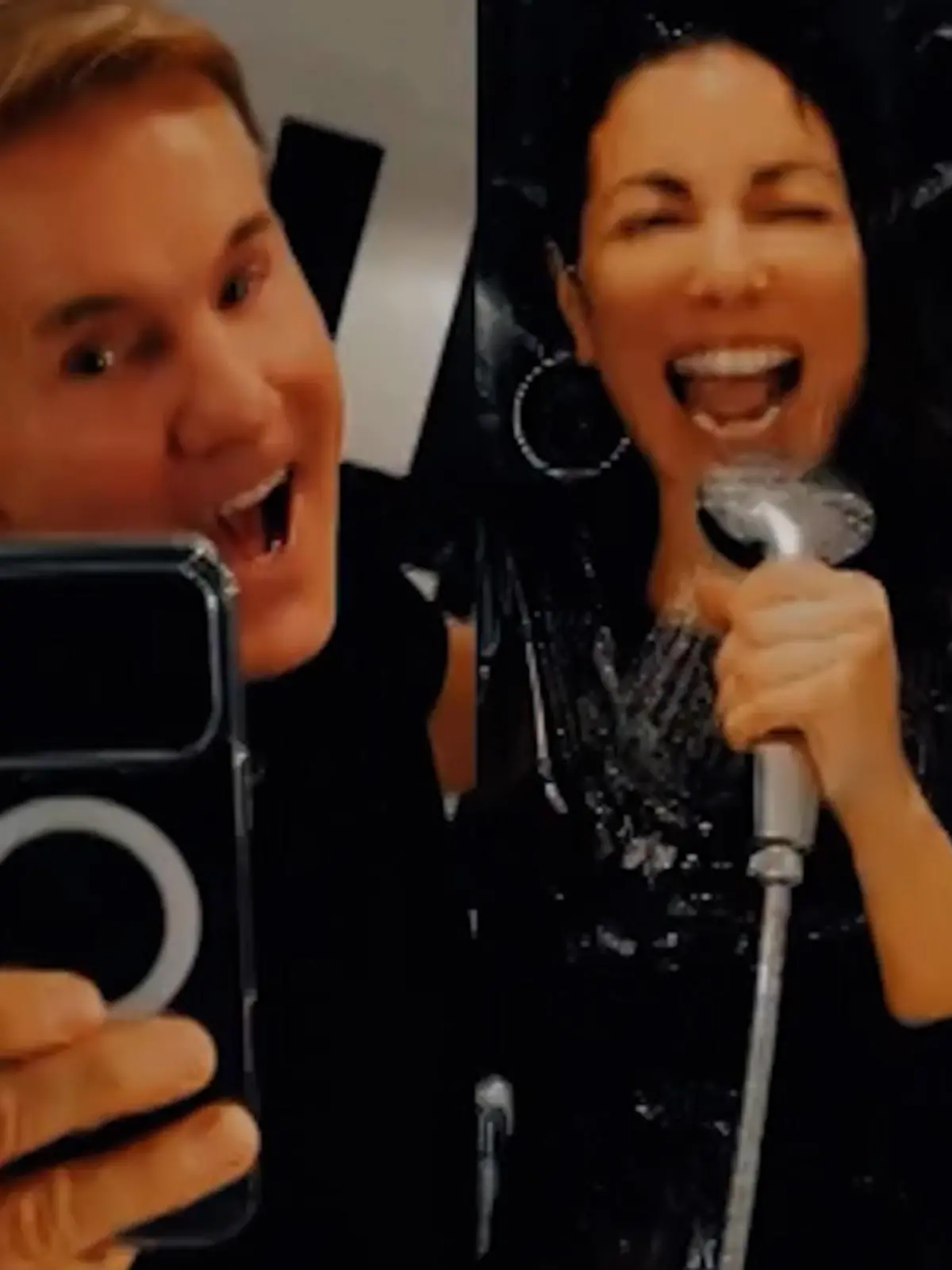 Bild zu: "Dieter Bohlen filmt Ehefrau Carina unter der Dusche – und postet es!"