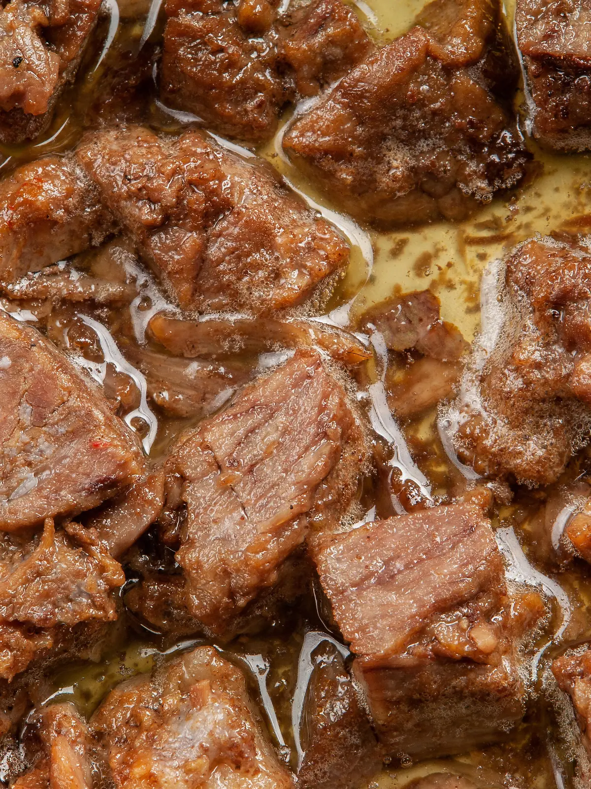 Turkish famous roasted meat closeup