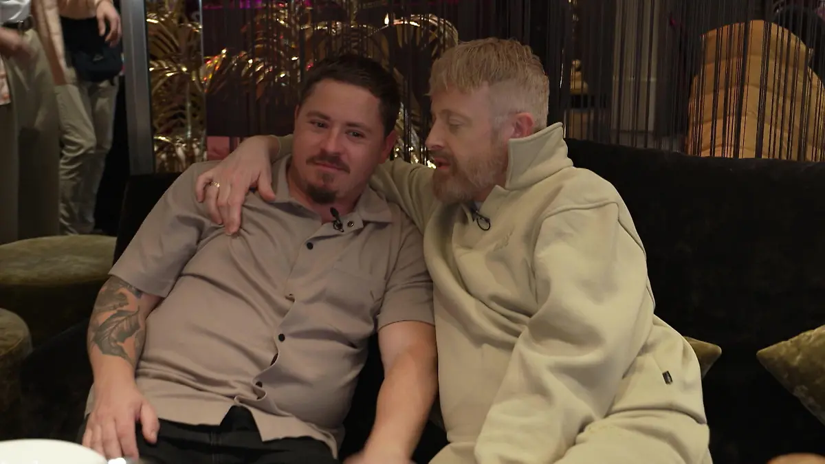 Hier wächst eine "Let's Dance"-Bromance Gustav Schäfer und Ross Antony