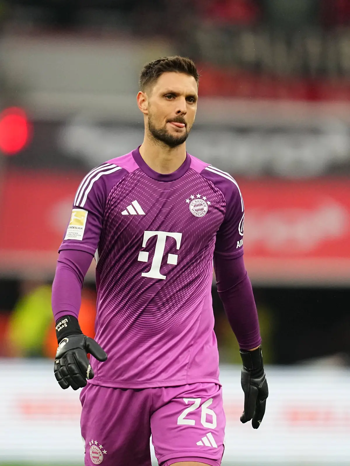 Sven Ulreich (Bayern Munich) looks on during Matchday 26 1.Bundesliga: Leverkusen and Bayern Munich at BayArena, Leverkusen, Germany on March 14 2026. (Photo by Ulrik Pedersen/NurPhoto)