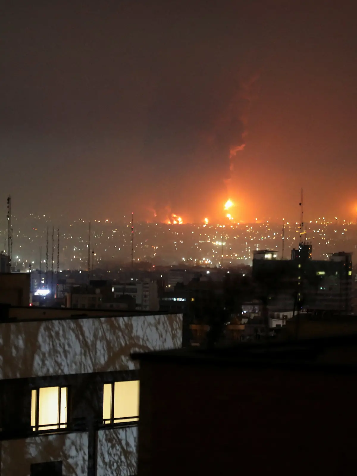 Smoke rises following an explosion, amid the U.S.-Israeli conflict with Iran, in Tehran, Iran, March 7, 2026. Stringer/WANA (West Asia News Agency) via REUTERS ATTENTION EDITORS - THIS PICTURE WAS PROVIDED BY A THIRD PARTY