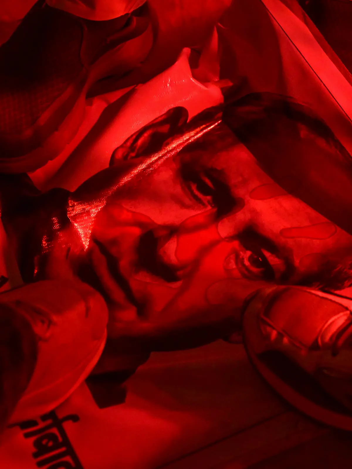 NEW DELHI, INDIA - MARCH 01: Shiite muslims crush the photograph of Israeli Prime Minister Benjamin Netanyahu after strikes on Iran, killing Iran's Supreme leader Ayatollah Ali Khamenei, on March 01, 2026 in New Delhi, India. Iran's Supreme Leader, Ayatollah Ali Khamenei, was confirmed killed after the United States and Israel launched a joint attack on Iran on February 28. Iran retaliated by firing waves of missiles and drones at Israel, and targeting U.S. allies in the region. (Photo by Ritesh Shukla/Getty Images)