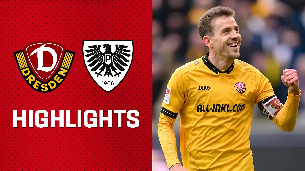 Hauptmann führt Dynamo zum Rekordsieg