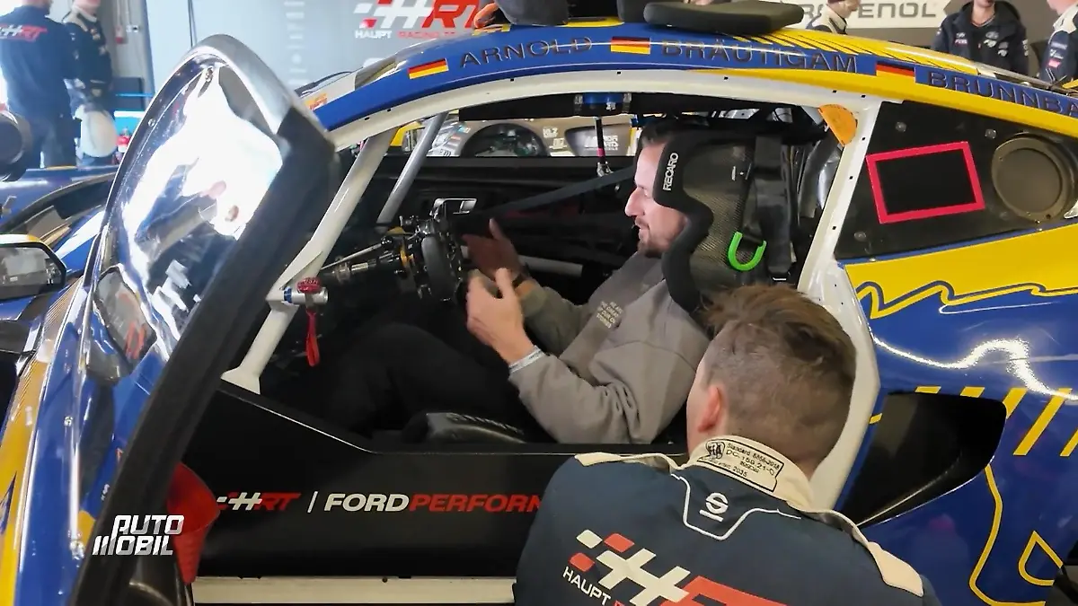 Da ist der Könner gefragt Lance testet den Ford Mustang GT3