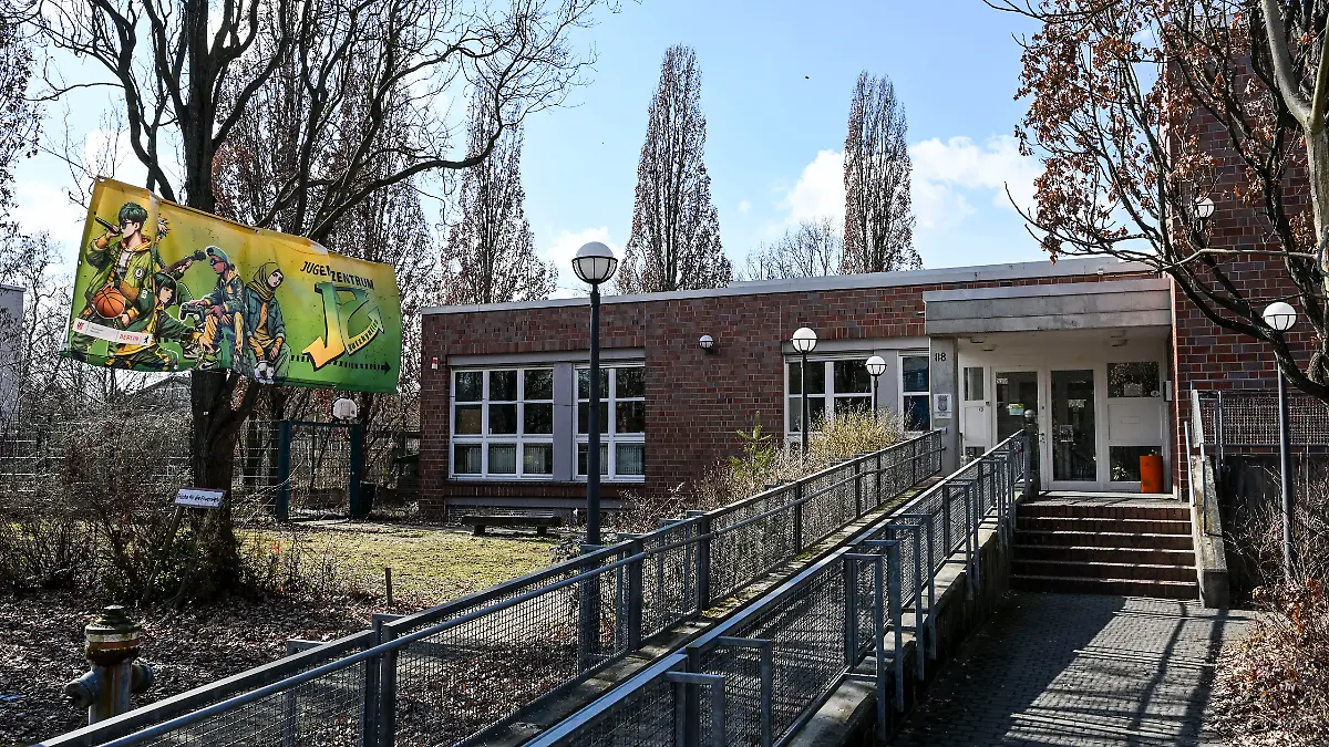 Das Jugendzentrum Wutzkyallee in Neukölln.