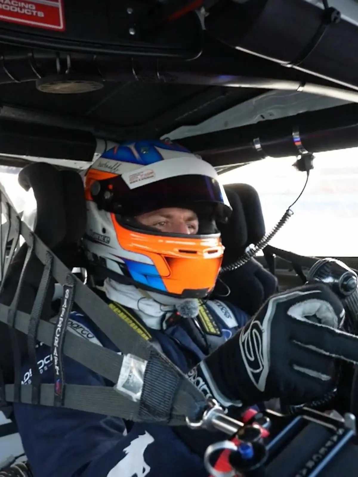 auto mobil: Lance David Arnold testet den neuen Ford Mustang GT3 auf der Rennstrecke von Portimao