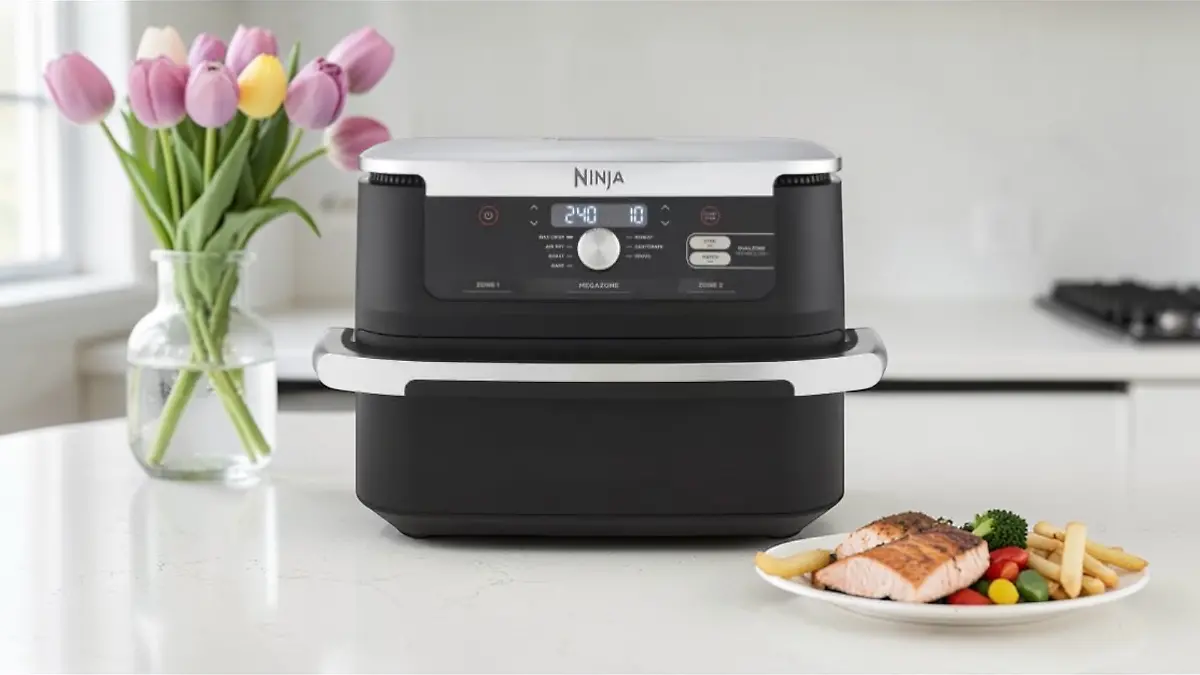 Ein Gerät, alle Möglichkeiten: Die Ninja Foodi FlexDrawer passt sich euren Koch-Ideen flexibel an.