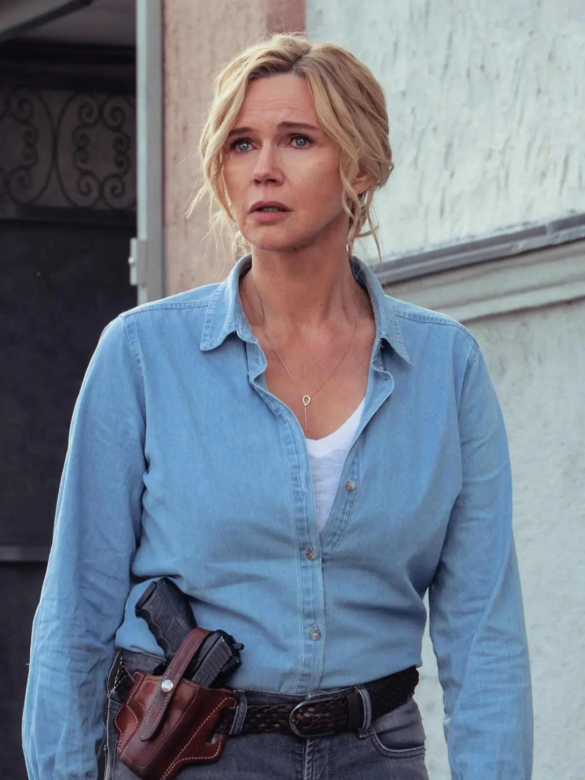 Veronica Ferres bei „Alpentod”.