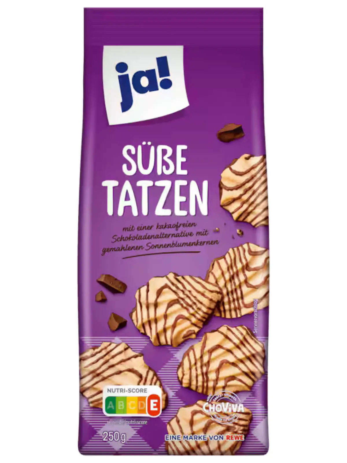 Skimpflation: „Rewe Ja! Schoko-Tatzen“ enthalten keine Schokolade mehr - 2