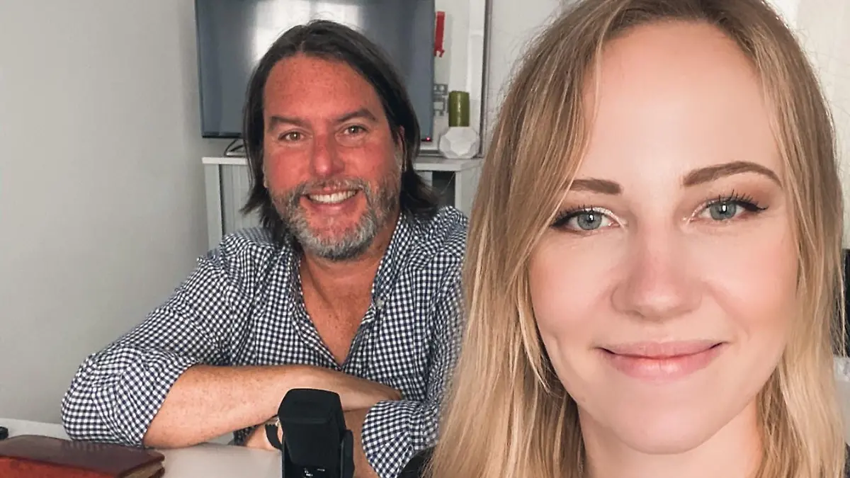 RTL-Reporterin Franca Pörsch und Hauptkommissar Christian Zorn