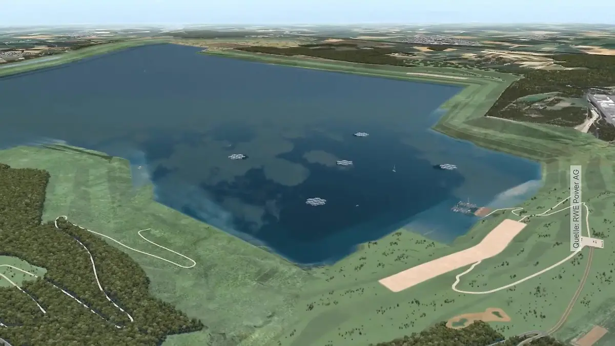 Rheinwasser für neue Tagebauseen Baustart für Pipeline