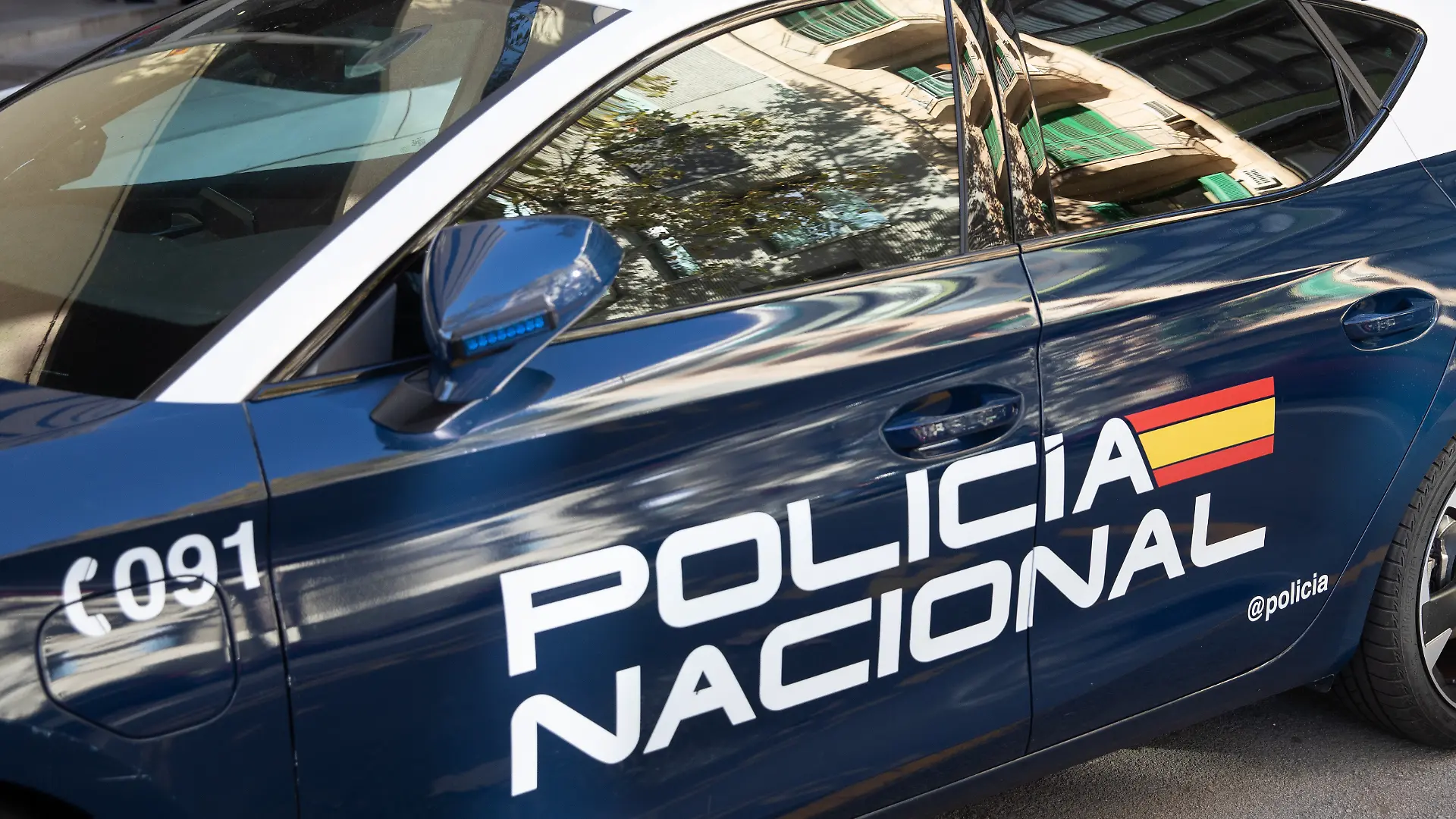 Fahrzeug der spanischen Nationalpolizei.