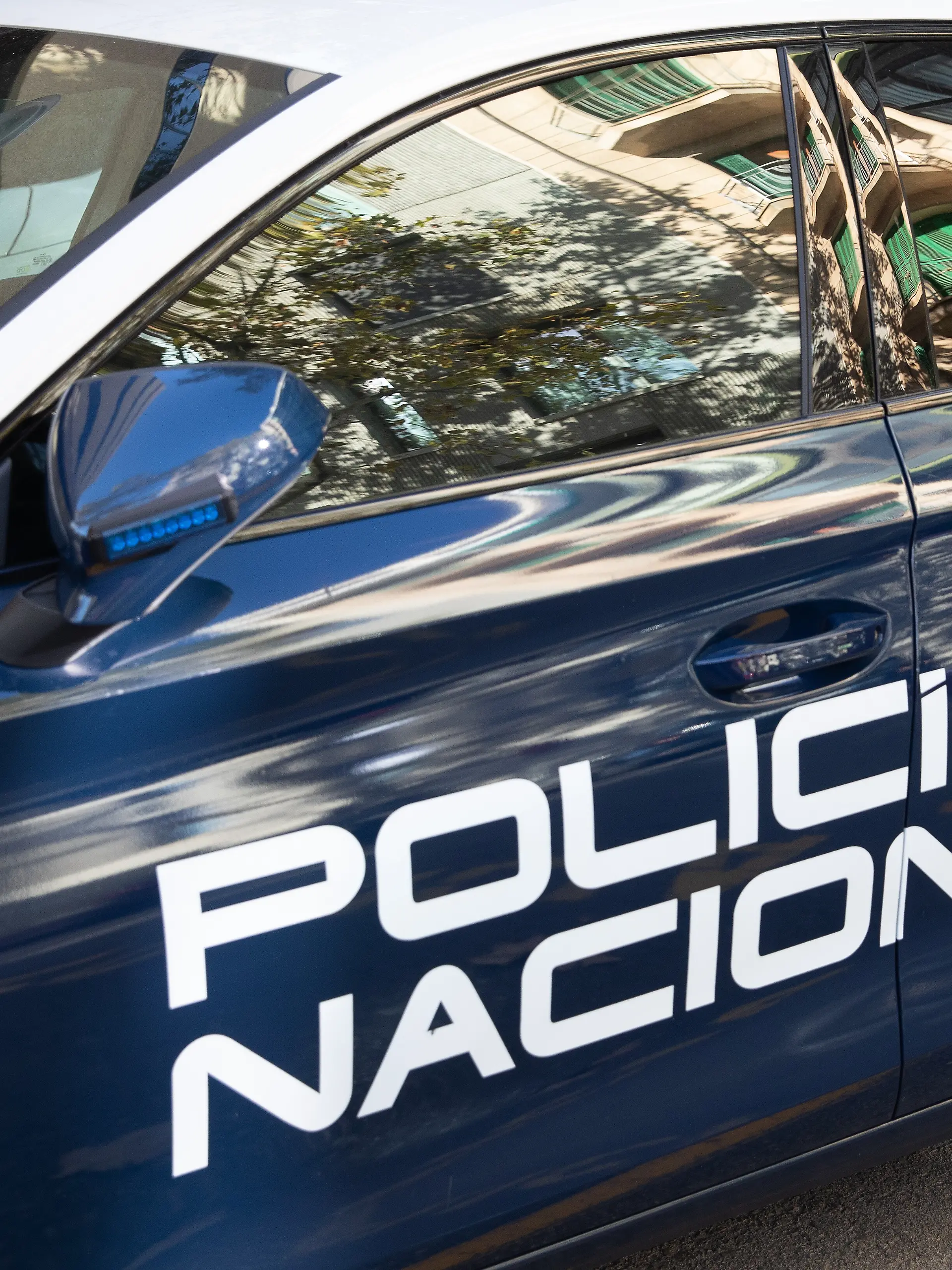 Fahrzeug der spanischen Nationalpolizei.