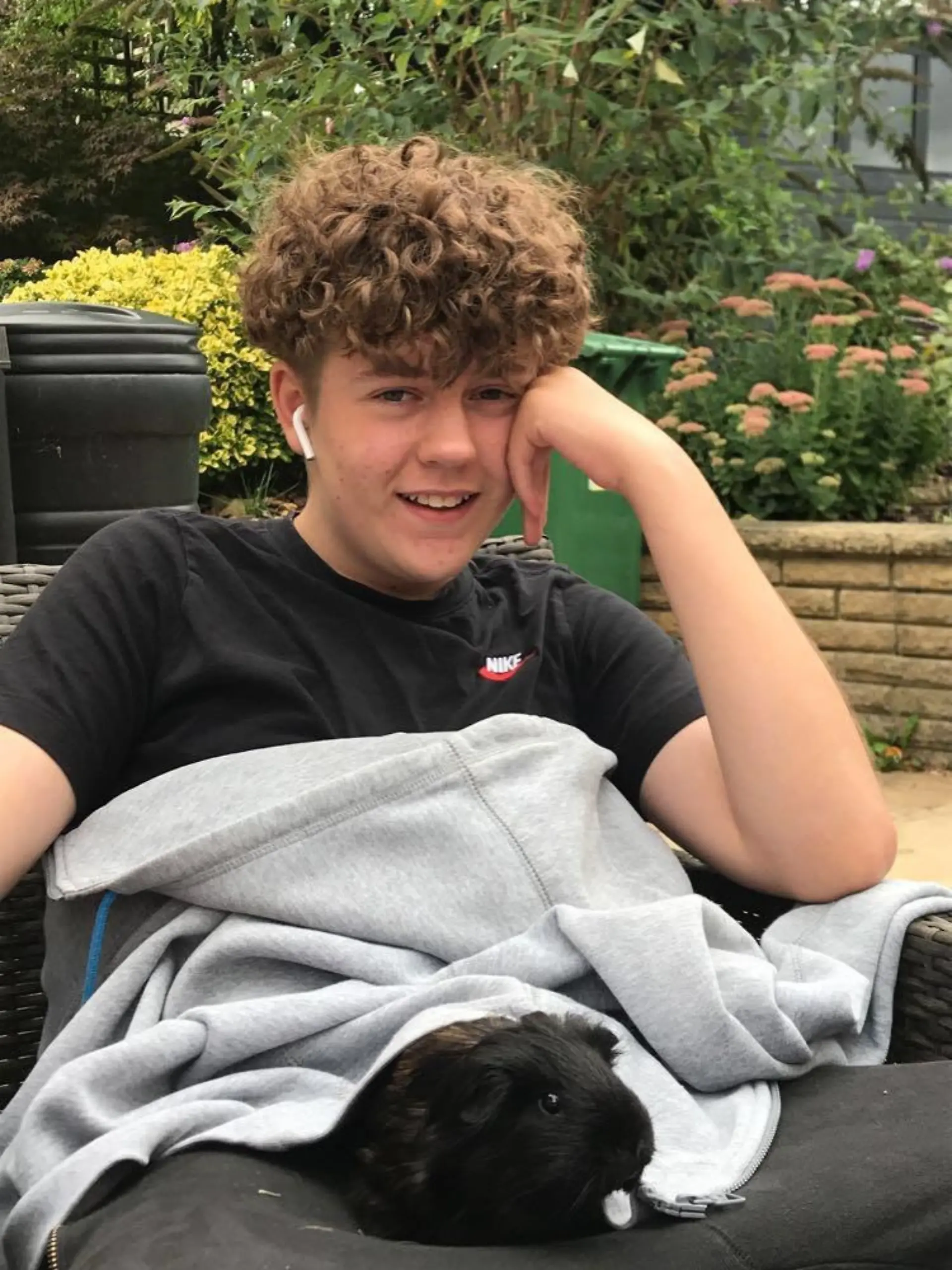 Olly Stephens (13) wurde Opfer eine Messerattacke im Park 