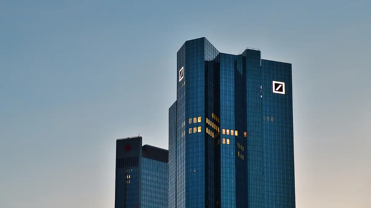 Deutsche Bank Hauptsitz in Frankfurt am Main.