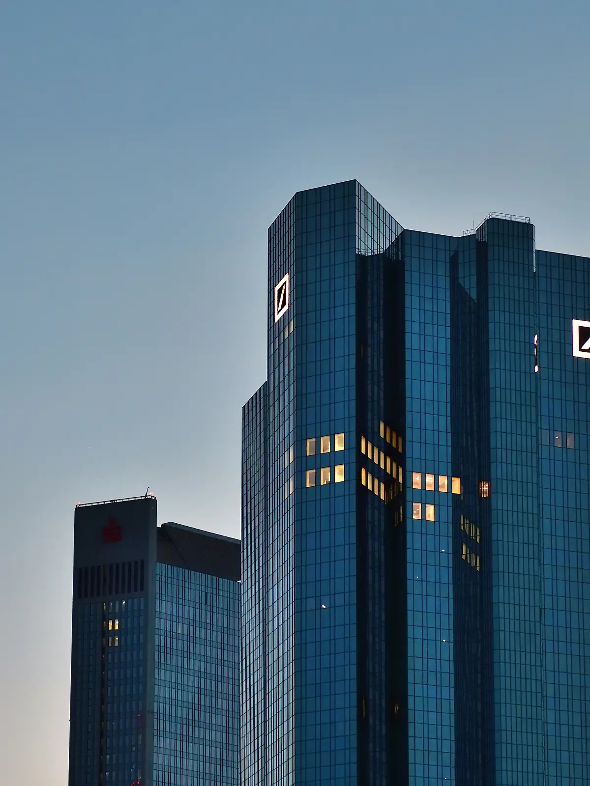 Deutsche Bank Hauptsitz in Frankfurt am Main.
