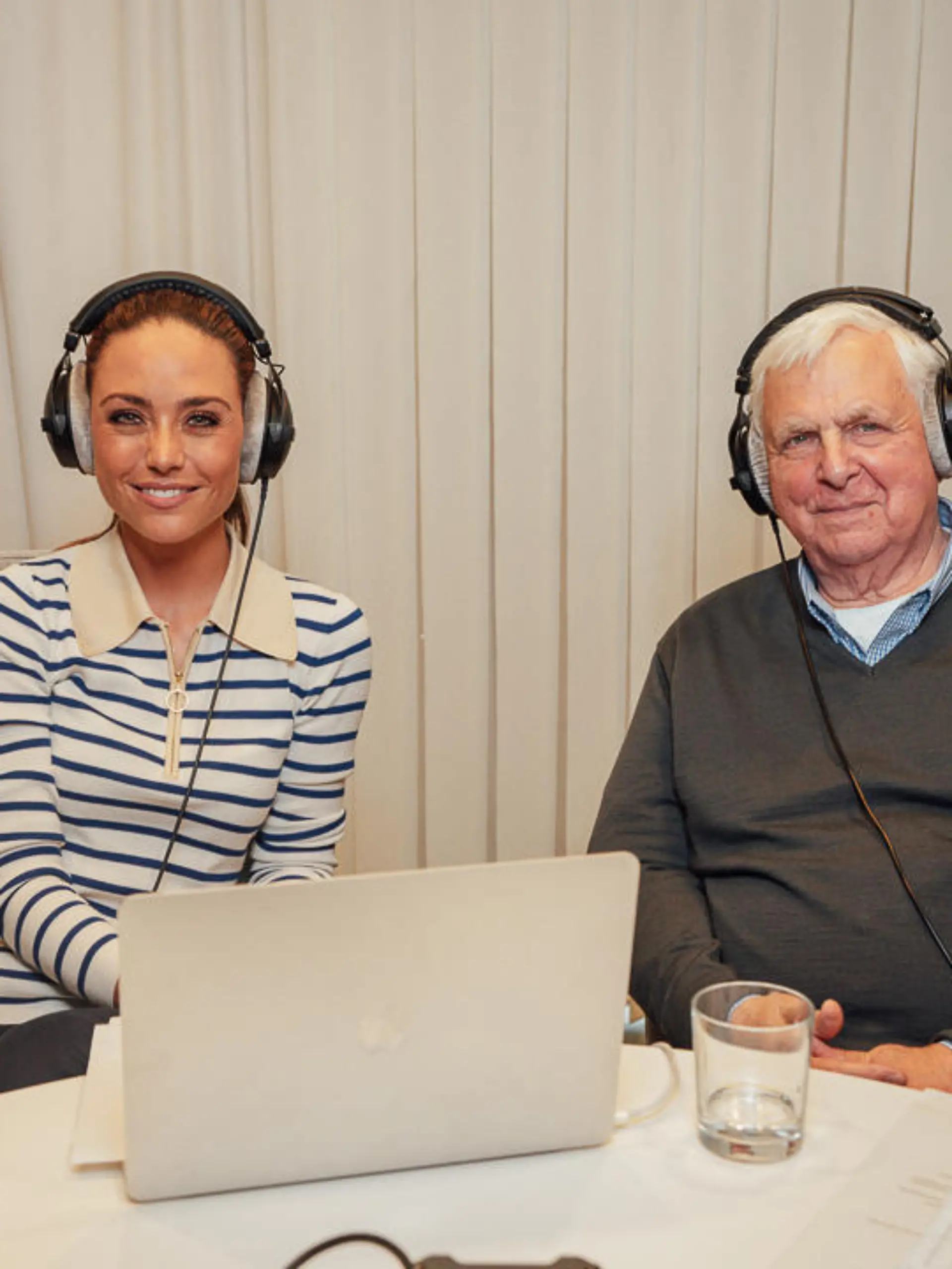 Heiner Bremer und Franca Lehfeldt diskutieren im neuen Podcast Redezeit