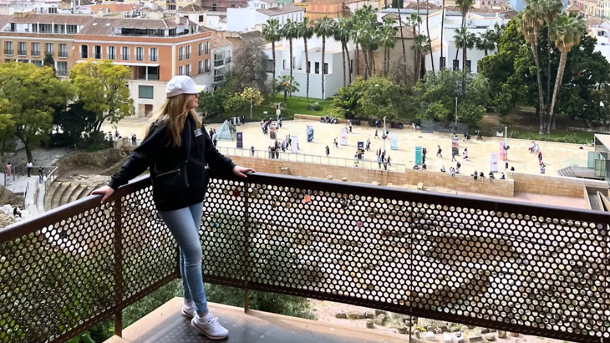 Jasmin in Málaga.