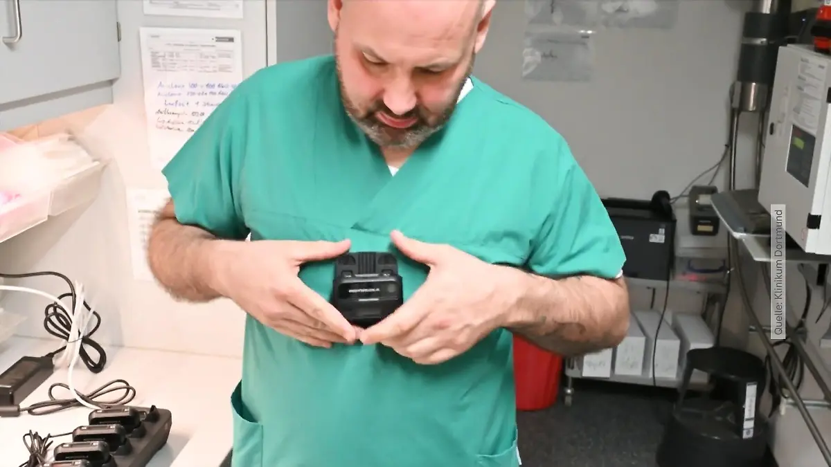 Bodycams sollen gegen Aggression helfen Schutz für Klinikpersonal